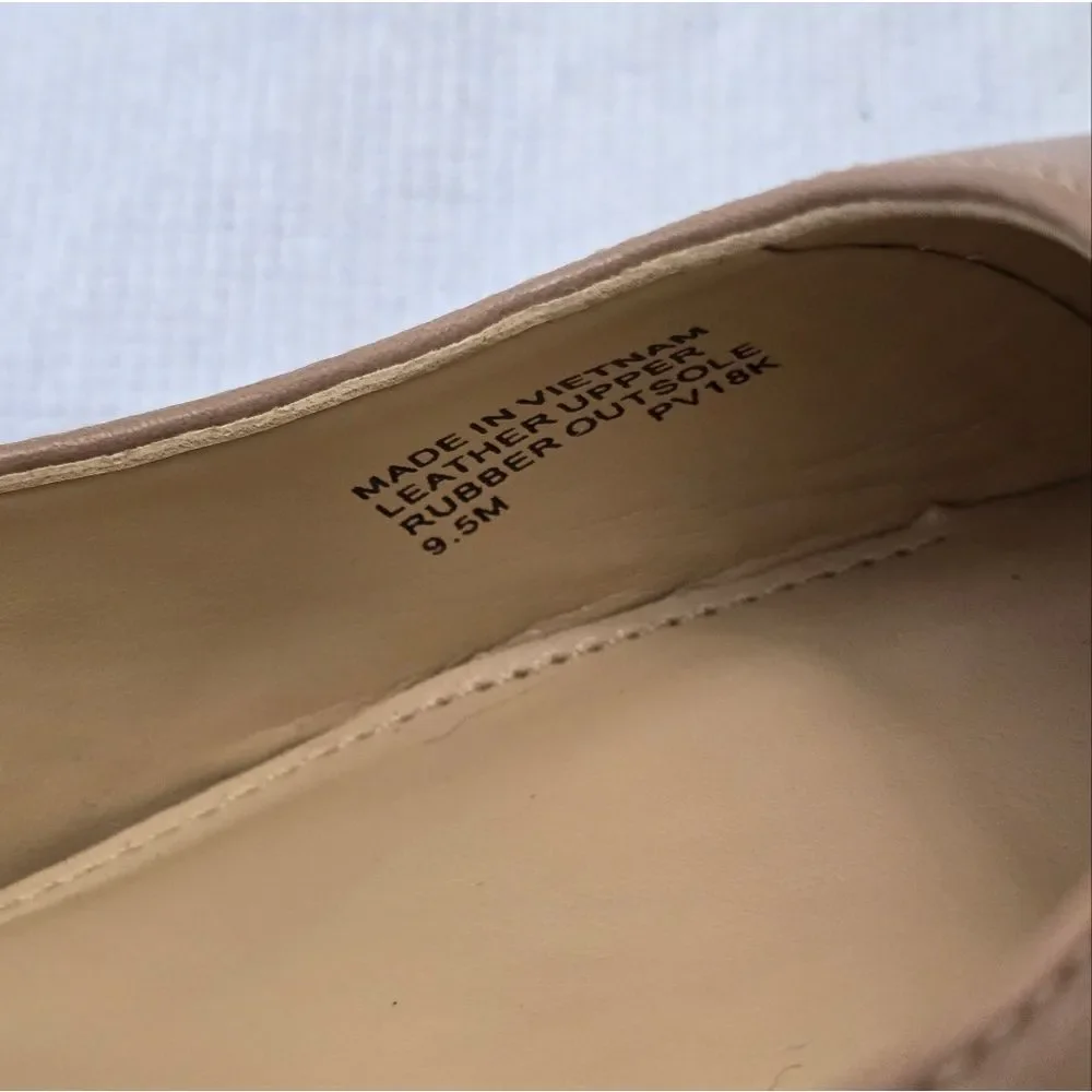 Michael Kors Elegant Logo Tan Pumps New